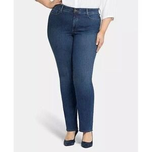 NYDJ  Marilyn Straight Leg Jeans in Cooper Size 12